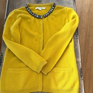 BodenCardigan with Beaded Collar